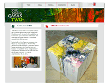 Tablet Screenshot of josemariacasas.com